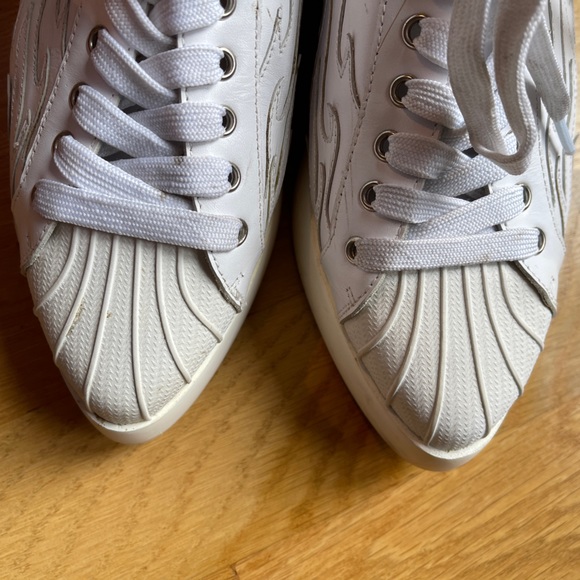 Jeffrey Campbell Flame “Hot Rod” Platform Sneakers - Picture 6 of 8